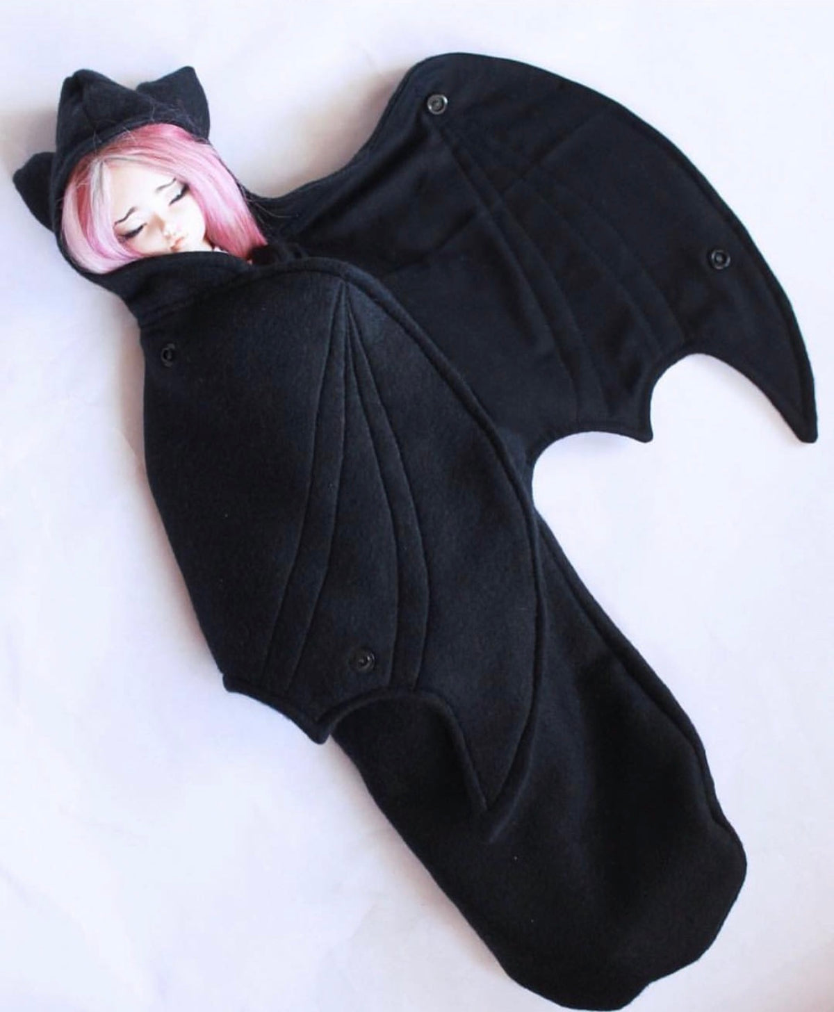 MSD 1/4 Minifee size solid black bat wrap